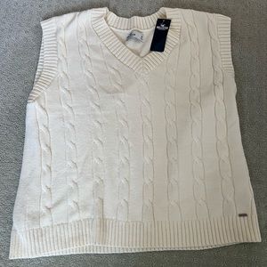 NEW Hollister Sweater Vest